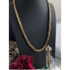 Konings ketting + armbandje