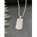 Zilverkleurige Amulet gezet met Zirconia