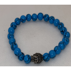 Blauw Turquoise met boeddha