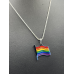Ketting met regenboog vlag