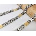 Goud en zilverkleurig konings ketting met armband