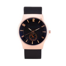 Quartz Horloge - Zwart & Rosé