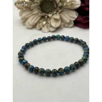 Armband Malachiet blauw / groen Armband Malachiet blauw / groen
