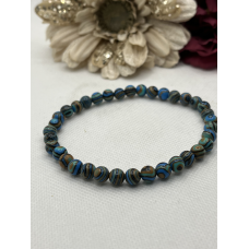Armband Malachiet blauw / groen Armband Malachiet blauw / groen