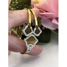 Armband bangle Kleur Goud - Zirkonia Armband bangle Kleur Goud - Zirkonia