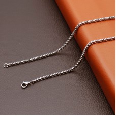Ketting, open rond jasseron schakels, edelstaal Ketting, open rond jasseron schakels, edelstaal