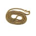 RVS Jasseron Ketting Goudkleurig RVS Jasseron Ketting Goudkleurig