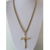 Robuuste Goudkleurige jasseron ketting 60cm Robuuste Goudkleurige jasseron ketting 60cm