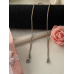 RVS duo kleur twisted koord ketting Lengte 60 cm RVS duo kleur twisted koord ketting Lengte 60 cm