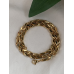 Goudkleurige mannen grove schakelketting L 60 cm Goudkleurige mannen grove schakelketting L 60 cm