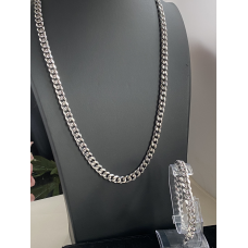Edelstaal ketting 7mm 70cm Edelstaal ketting 7mm 70cm