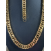 ketting goudkleurig Cubaanse schakel 11.5 mm ketting goudkleurig Cubaanse schakel 11.5 mm
