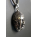 Boeddha, met ketting Edelstaal Boeddha, met ketting Edelstaal